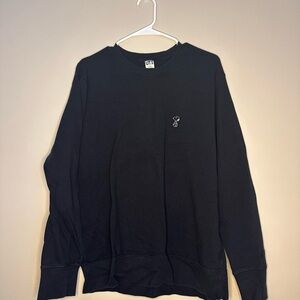 Uniqlo Peanuts Black Sweatshirt